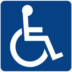 Prometni znak za invalide